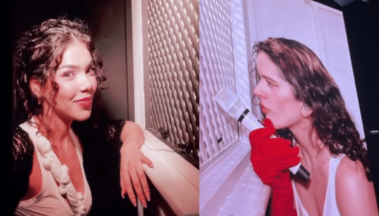 Kenia Os se confesó en el show de Rosalía en la CDMX y su historia ya es tema de conversación