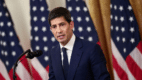 Kevin Warsh, titular de la Reserva Federal, durante su discurso en el simposio de Jackson Hole 2026.