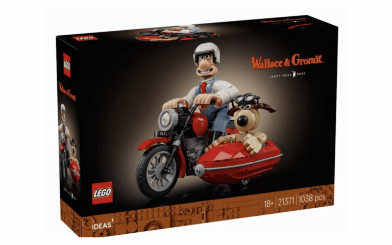 LEGO Ideas Wallace y Gromit sale el 1 de octubre con 1,038 piezas y precio de 99.99 dólares, unos $1,705 pesos