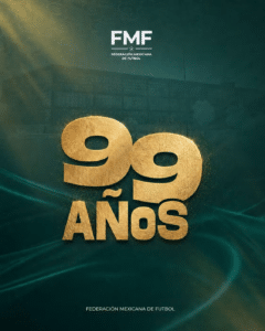 La Federación Mexicana de Fútbol (FMF) celebró su 99 aniversario con una ceremonia oficial en "La Casa del Fútbol" en Toluca.