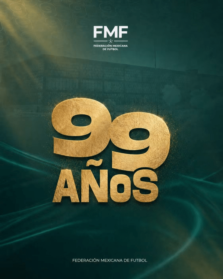 La Federación Mexicana de Fútbol (FMF) celebró su 99 aniversario con una ceremonia oficial en "La Casa del Fútbol" en Toluca.