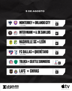 Todos los partidos se transmitirán en vivo a nivel global a través de la plataforma de Apple TV.