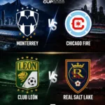 La cartelera presenta una lucha de titanes entre la Liga MX y la MLS con los enfrentamientos de CF Monterrey vs. Chicago Fire FC y Club León vs. Real Salt Lake.