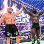 sorpresiva victoria del joven gigante Oba Femi sobre Brock Lesnar