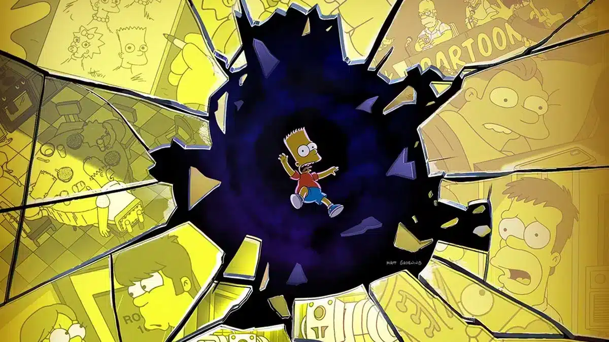 Los Simpson en el especial Yellow Mirror de Disney Plus