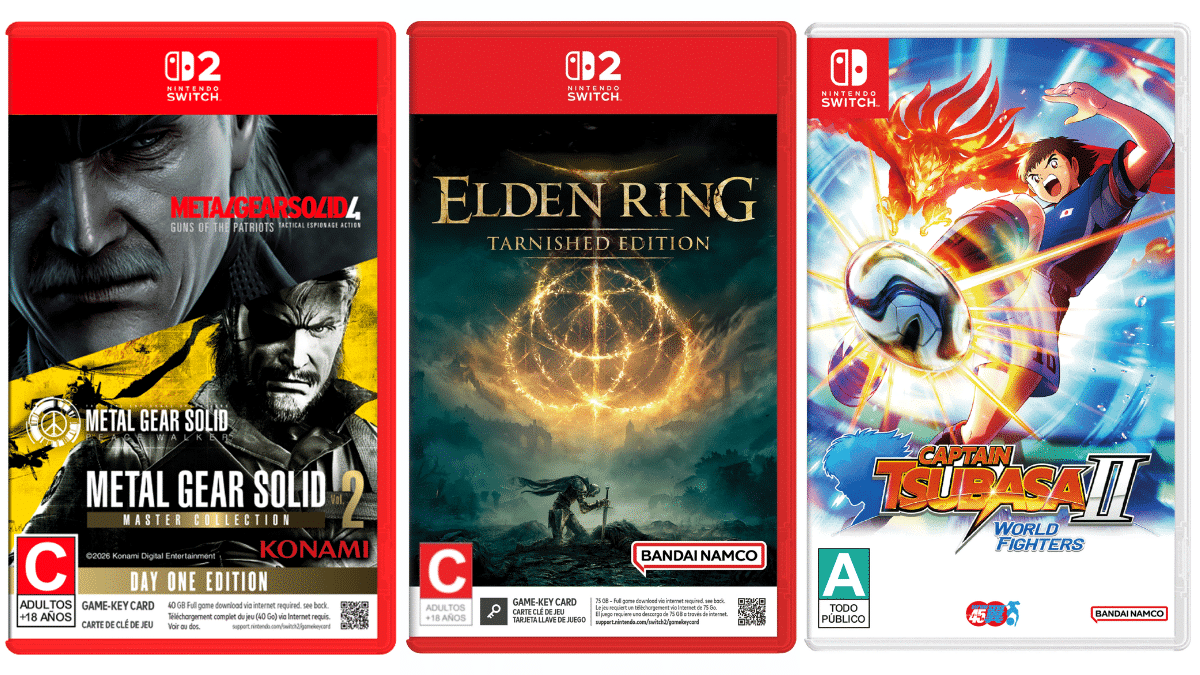 Tres juegos llegan a Nintendo Switch esta semana con precios de 939 a 1,799 pesos.