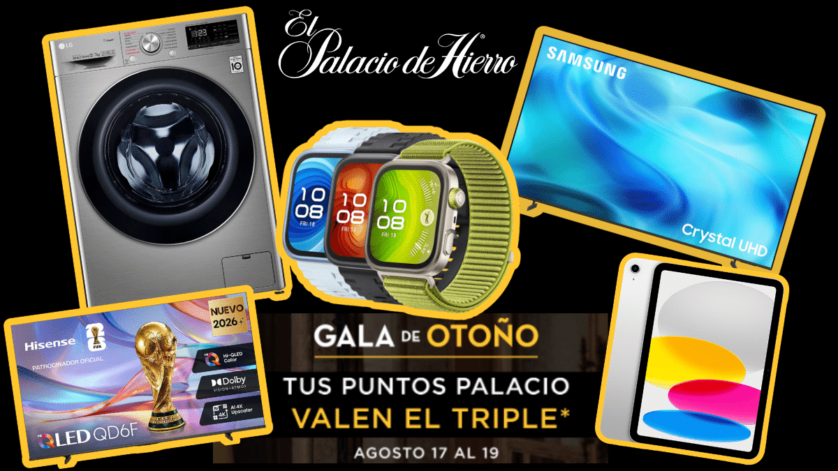 Productos con el precio más bajo del mercado en la Gala de Otoño de Palacio de Hierro