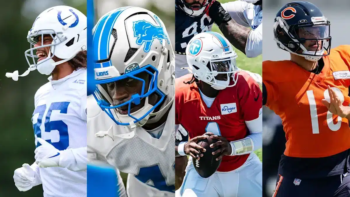 Jugadores de la NFL durante el cierre de la pretemporada 2026