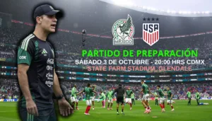 México vs Estados Unidos ya tiene sede y fecha confirmadas para octubre de 2026