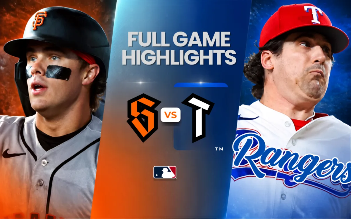 Rangers vs Giants hoy 5 de agosto: Texas gana 4-0 en la cuarta entrada en Globe Life Field