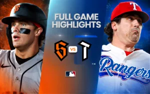 Rangers vs Giants hoy 5 de agosto: Texas gana 4-0 en la cuarta entrada en Globe Life Field