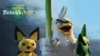 Sirfetch’d y Pichu en la serie stop motion de Pokémon y Aardman