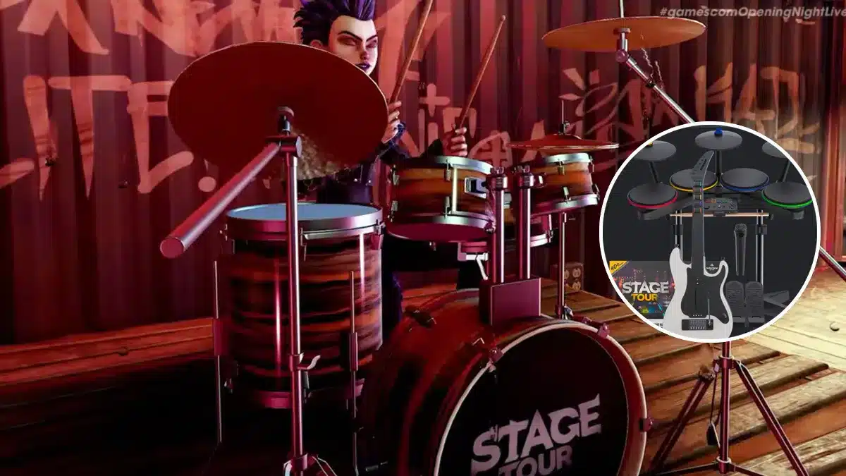 Stage Tour videojuego.
