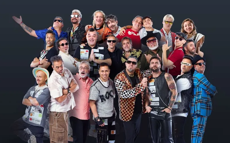 Los Auténticos Caligaris, banda argentina confirmada en el cartel del Tecate Comuna 2026 en el Foro Cholula de Puebla