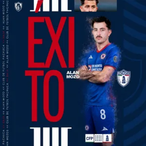 Cruz Azul fichó de forma definitiva al lateral derecho Alan Mozo procedente de Chivas, tras interrumpir su préstamo con Pachuca