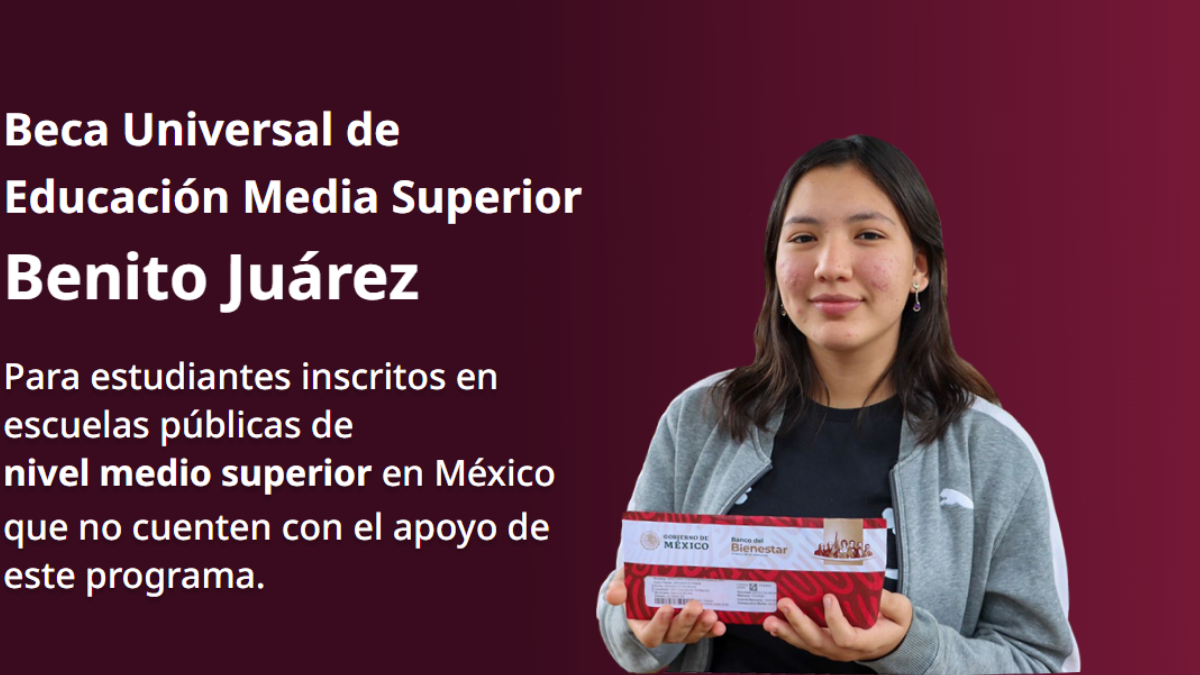 Beca Benito Juárez registro 21 de septiembre