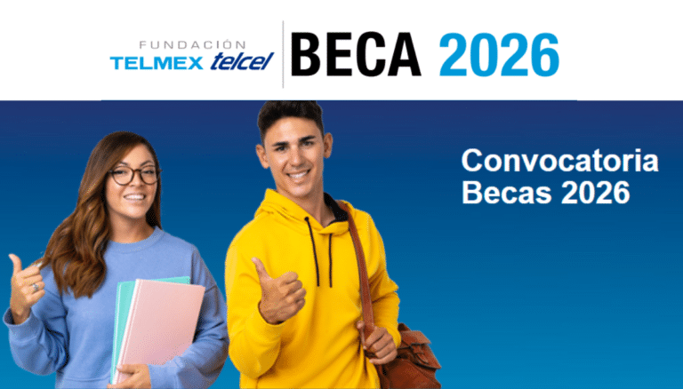 Beca Telmex Telcel 2026
