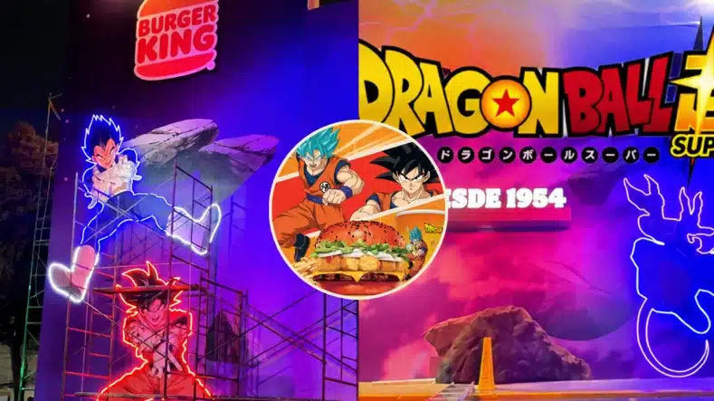 Burger King de Dragon Ball en CDMX