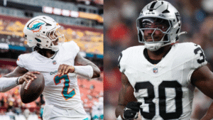 Miami Dolphins vs Las Vegas Raiders, partido de la Semana 1 de la NFL 2026