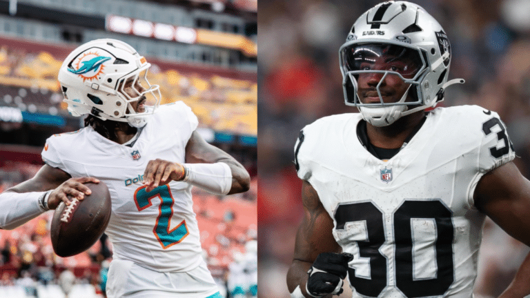 Miami Dolphins vs Las Vegas Raiders, partido de la Semana 1 de la NFL 2026