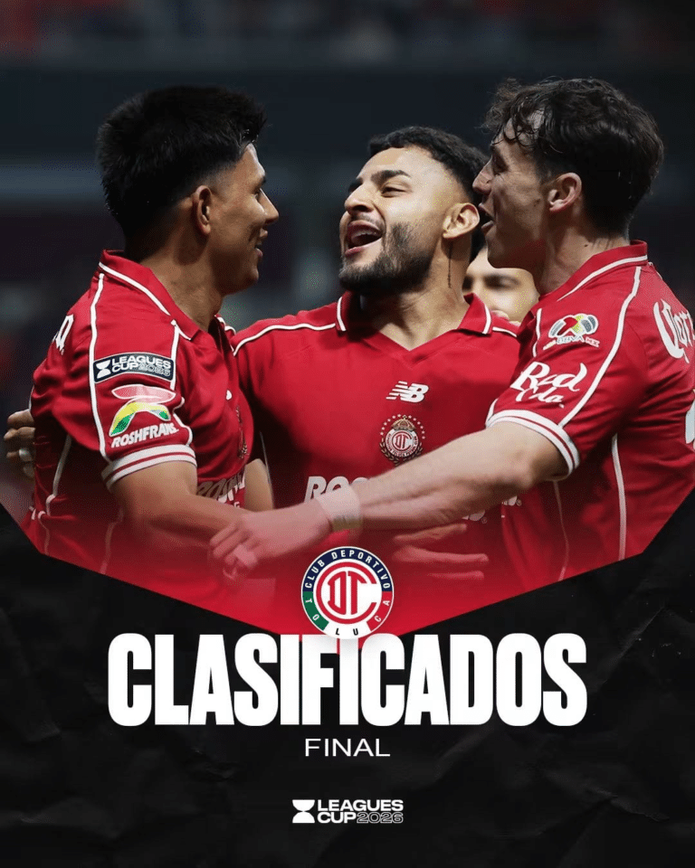 El Deportivo Toluca clasificó a la gran final de la Leagues Cup tras vencer 2-0 al Club León en Houston, con goles de los uruguayos Federico Pereira y Federico Viñas.