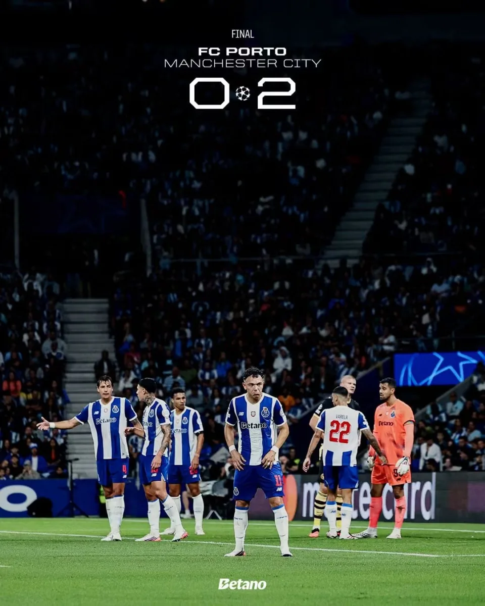 El Manchester City derrotó 0-2 al FC Porto en el Estadio do Dragão durante la jornada inaugural de la UEFA Champions League, gracias a un implacable doblete de Erling Haaland (47' y 90').