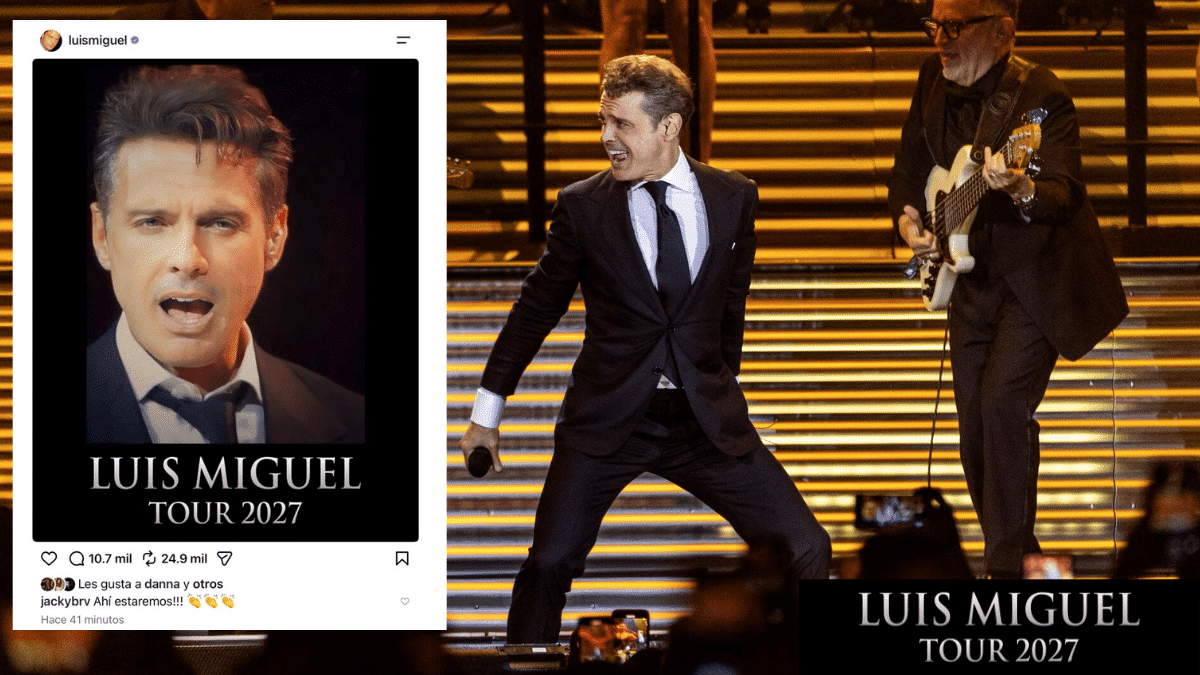 Después de La Despedida Tour falso, Luis Miguel confirma su verdadera gira Tour 2027.