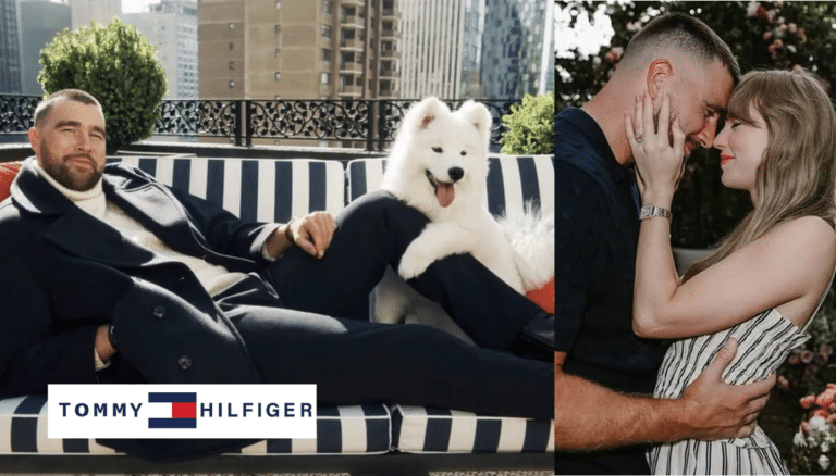 El video viral de Travis Kelce con Tommy Hilfiger reveló a Wendy, su perrita con Taylor Swift