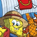 Colaboración McDonalds y One Piece con bob Esponja
