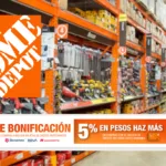 Promoción bancaria Home Depot 13 al 16 de septiembre
