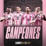 El Inter de Miami se coronó campeón de la Campeones Cup 2026 al derrotar 2-0 a Cruz Azul en el Nu Stadium de Florida.