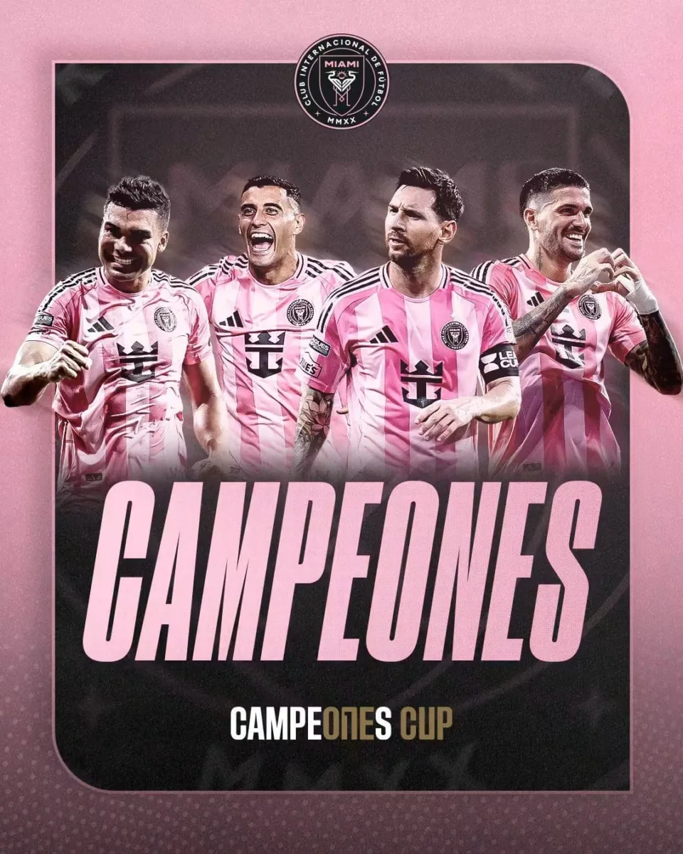 El Inter de Miami se coronó campeón de la Campeones Cup 2026 al derrotar 2-0 a Cruz Azul en el Nu Stadium de Florida.