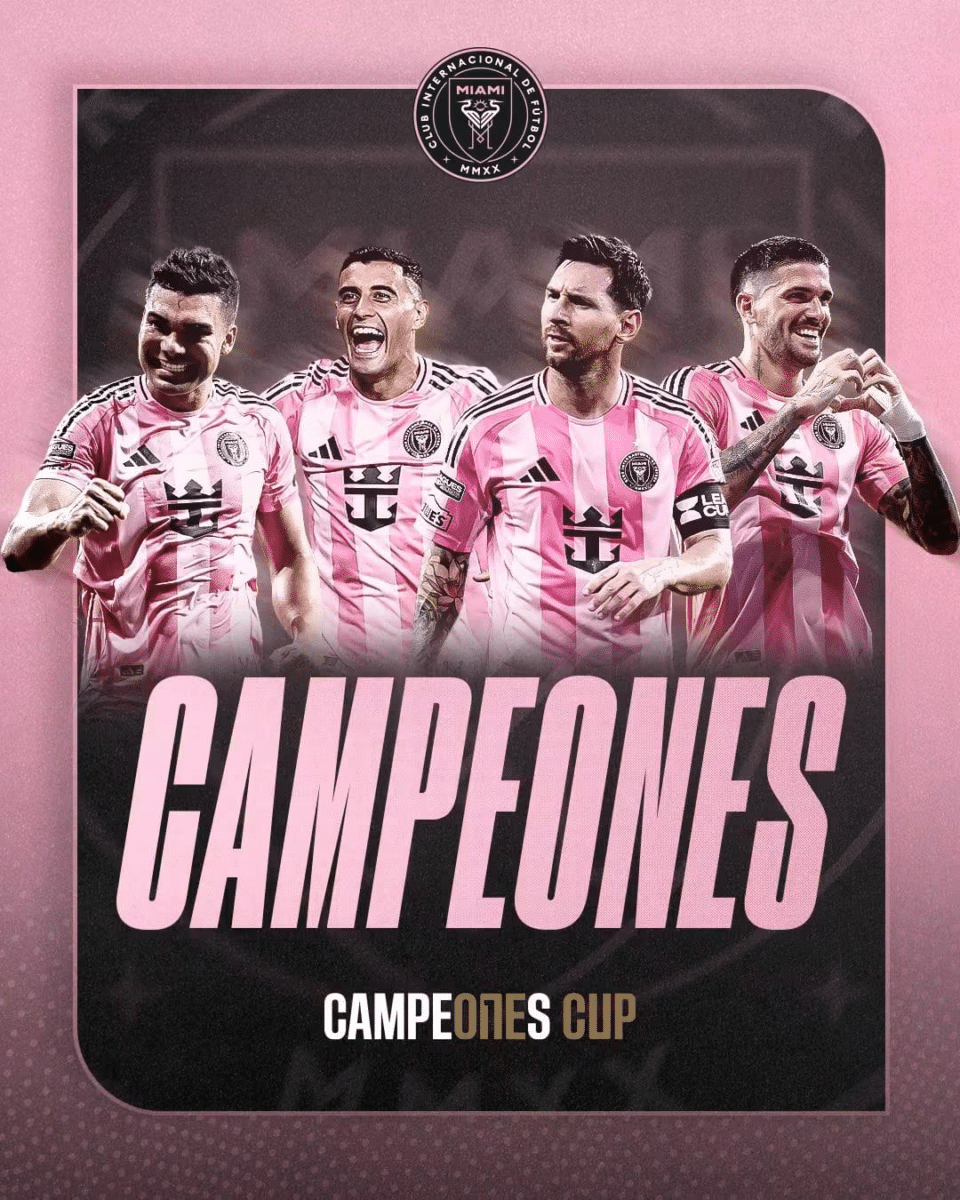 El Inter de Miami se coronó campeón de la Campeones Cup 2026 al derrotar 2-0 a Cruz Azul en el Nu Stadium de Florida.