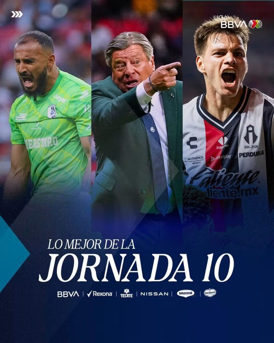 El América alcanzó el liderato de la Liga MX junto al Toluca tras golear 4-2 al Necaxa con un triplete de Henry Martín, mientras que los Diablos empataron 3-3 con Cruz Azul.