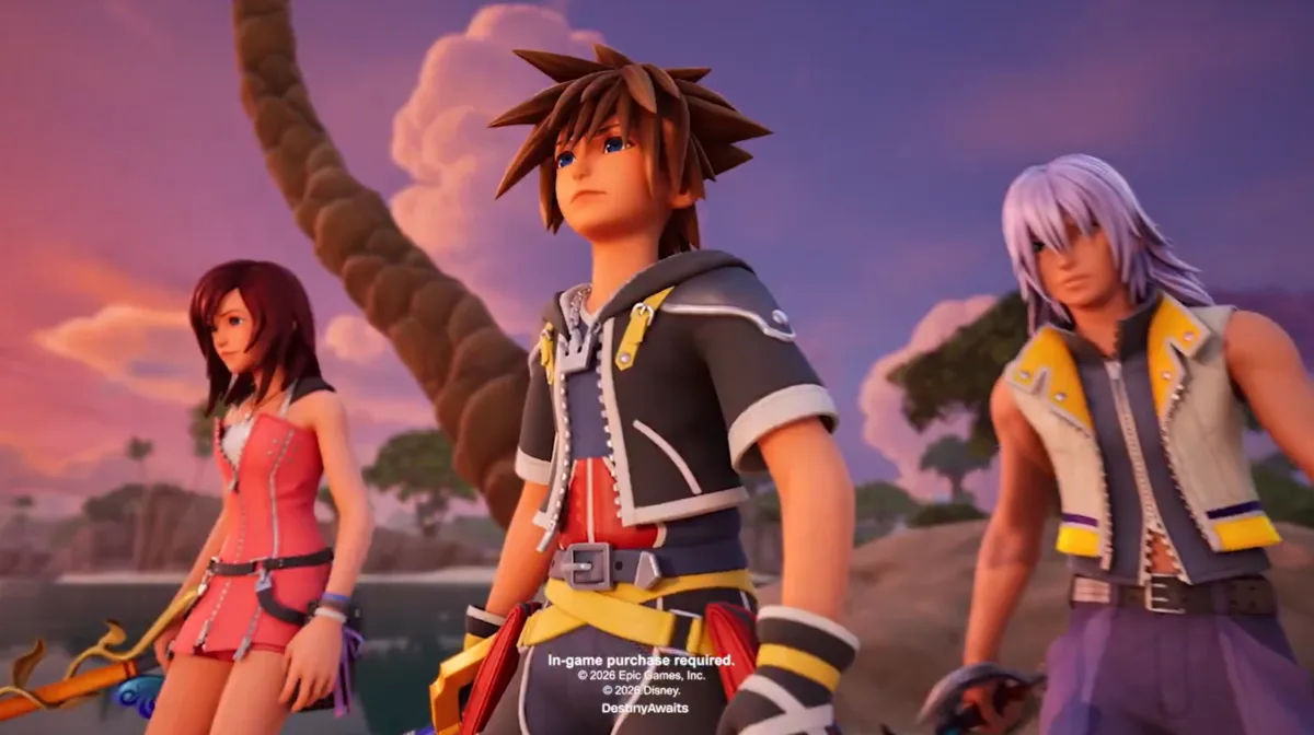 Kingdom Hearts llega a Fornite con nuevas skins.