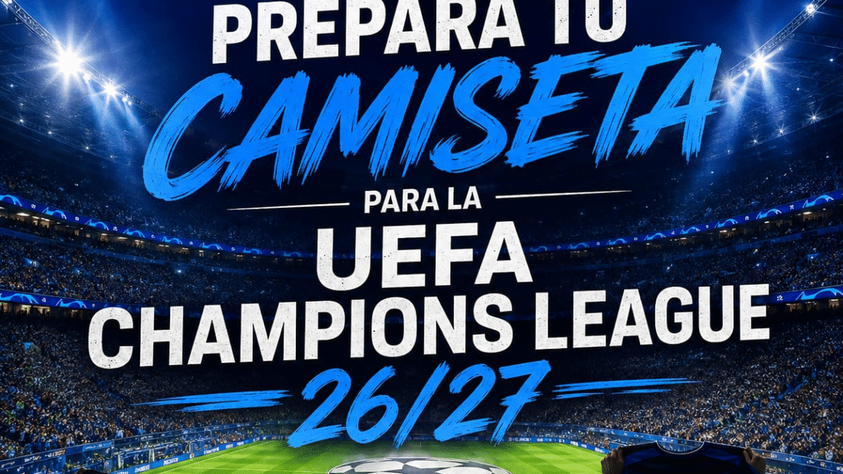 El catálogo incluye indumentarias de equipos como Real Madrid, Barcelona, PSG, Manchester City, Liverpool y FC Porto en tiendas autorizadas.