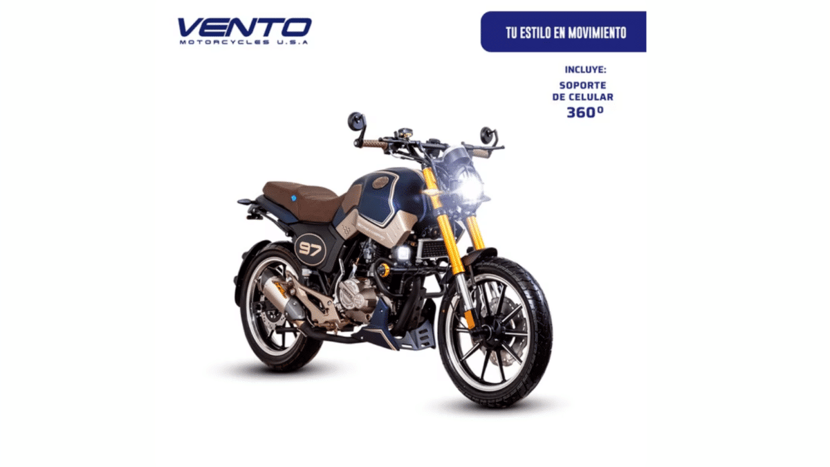 Motocicleta Vento Screamer Sportivo 300 en Soriana hoy 8 de septiembre baja a $40,999 pesos desde $54,999