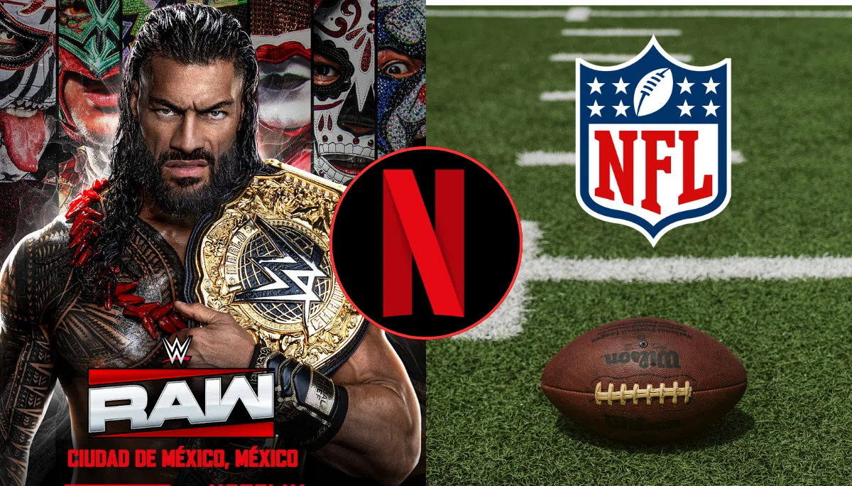 Netflix transmitirá NFL y WWE en México