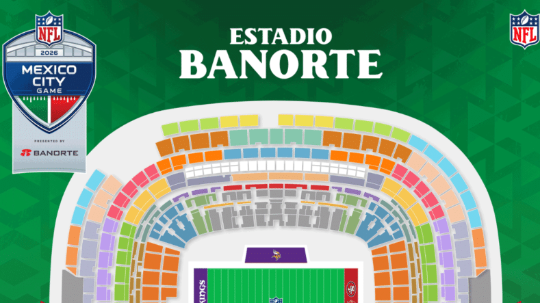 Precios de boletos y paquetes VIP para el NFL México 2026 en el Estadio Banorte