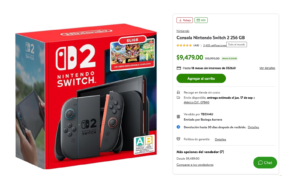 Nintendo Switch 2 de 256 GB a $9,479 pesos en Bodega Aurrera, por debajo de Amazon y del bundle con juego