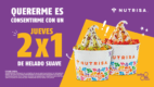Nutrisa suma los martes a su 2x1 de helados durante todo septiembre 2026.