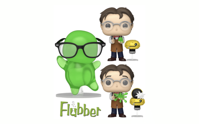 Primer vistazo oficial a la línea Funko Pop de Flubber, la película de Disney de 1997
