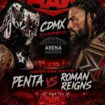WWE Monday Night Raw regresa hoy 14 de septiembre a la Arena CDMX tras 15 años de ausencia, en un histórico evento transmitido en vivo por Netflix a las 18:00 horas.