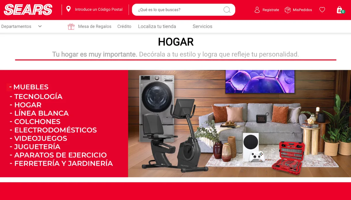 Sears activa descuentos de hasta 50% más 10% con su tarjeta hasta el 7 de septiembre.