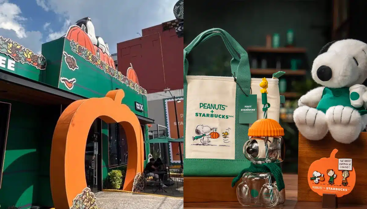 Photo: news.jointly.mx Snoopy Starbucks Guide: Location, Hours, and Best Photo Times