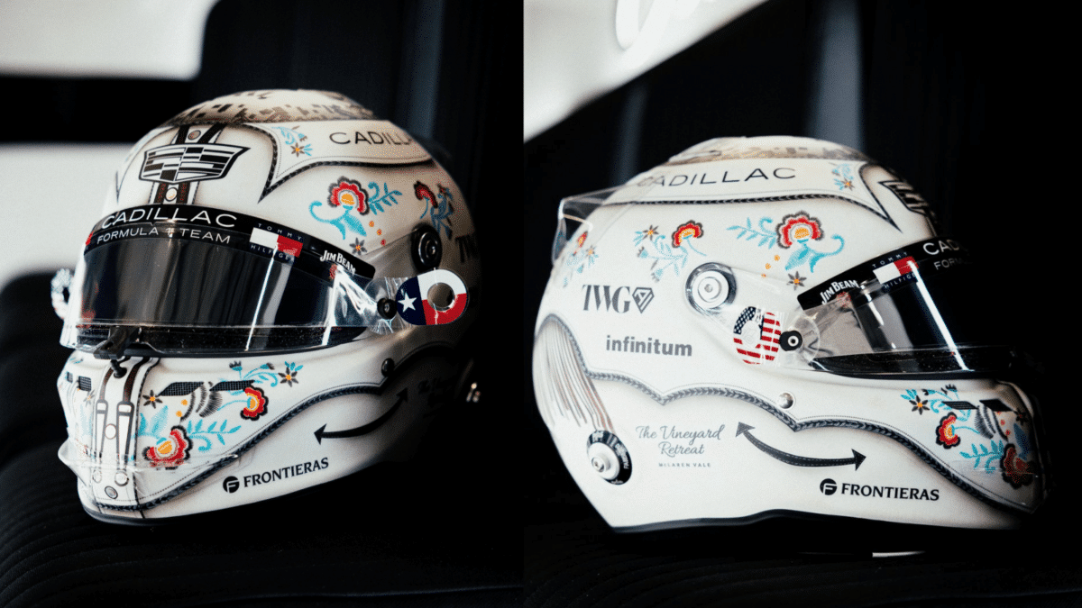 Bottas y Lando Norris presentan sus cascos especiales para el GP de Estados Unidos 2026 en Austin