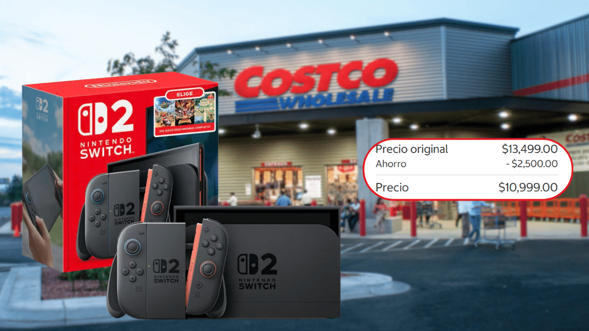 Cuponera Costco Nintendo Switch 2