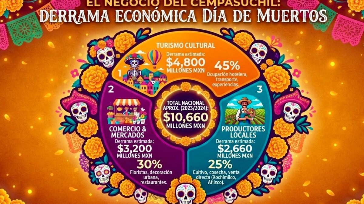 El-negocio-del-Cempasúchil-Así mueve-la-economía-el-Día-de-Muertos