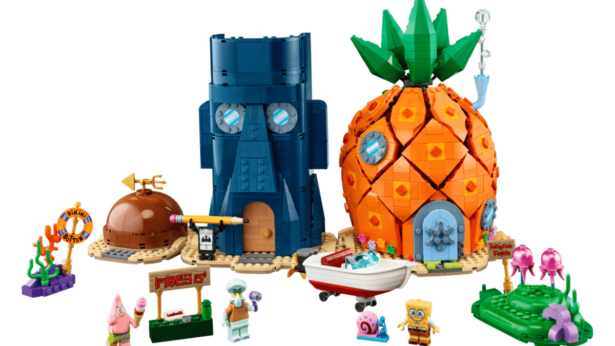 LEGO de Bob Esponja Fondo de Bikini ya está disponible en México: cuesta $5,499 pesos y trae las casas de Bob, Calamardo y Patricio