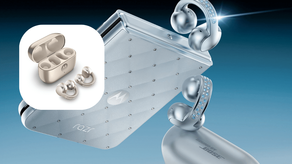 Moto Buds Loop Swarovski by Bose